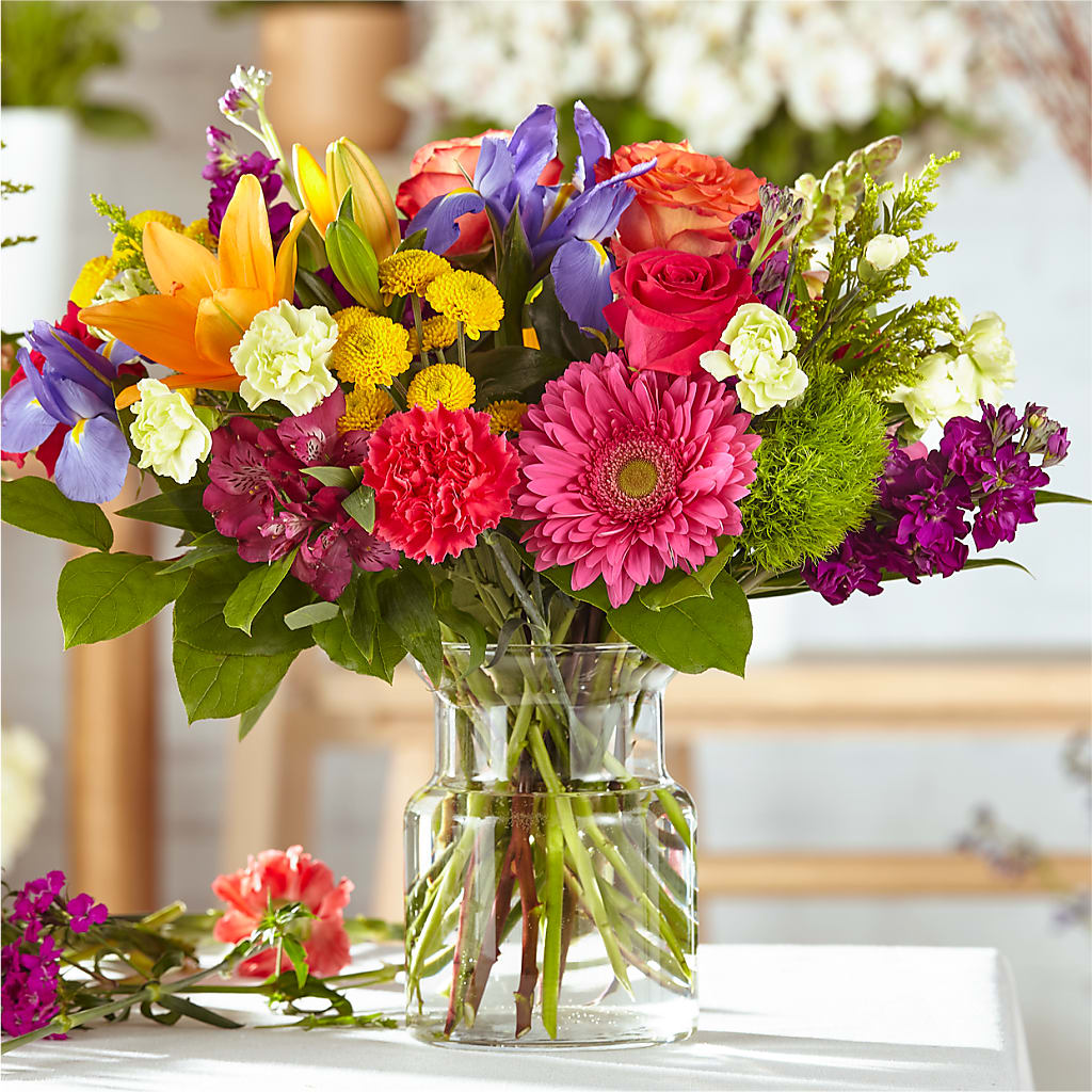 Bold & Bright – A Florist Original – Designs By Dj, Huntington WV