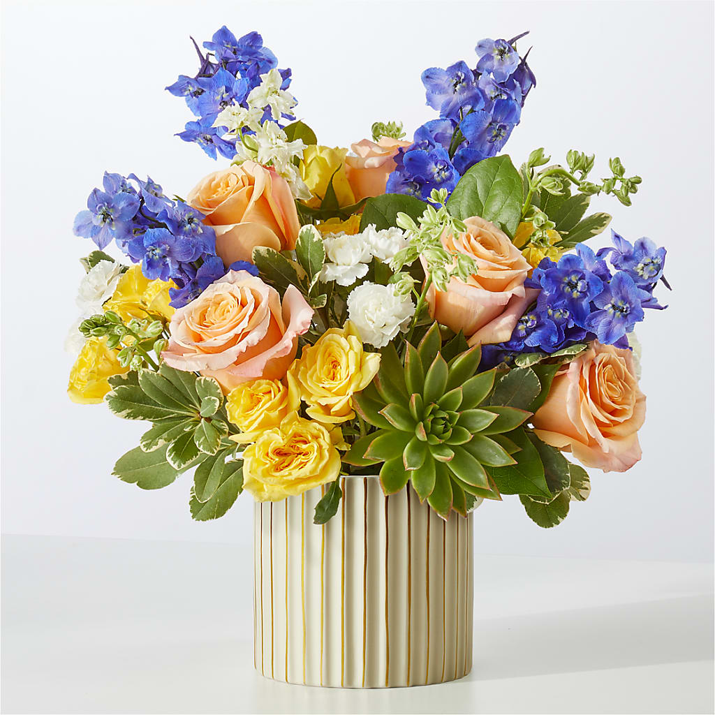 Cobalt Reverie Bouquet – Designs By Dj, Huntington WV