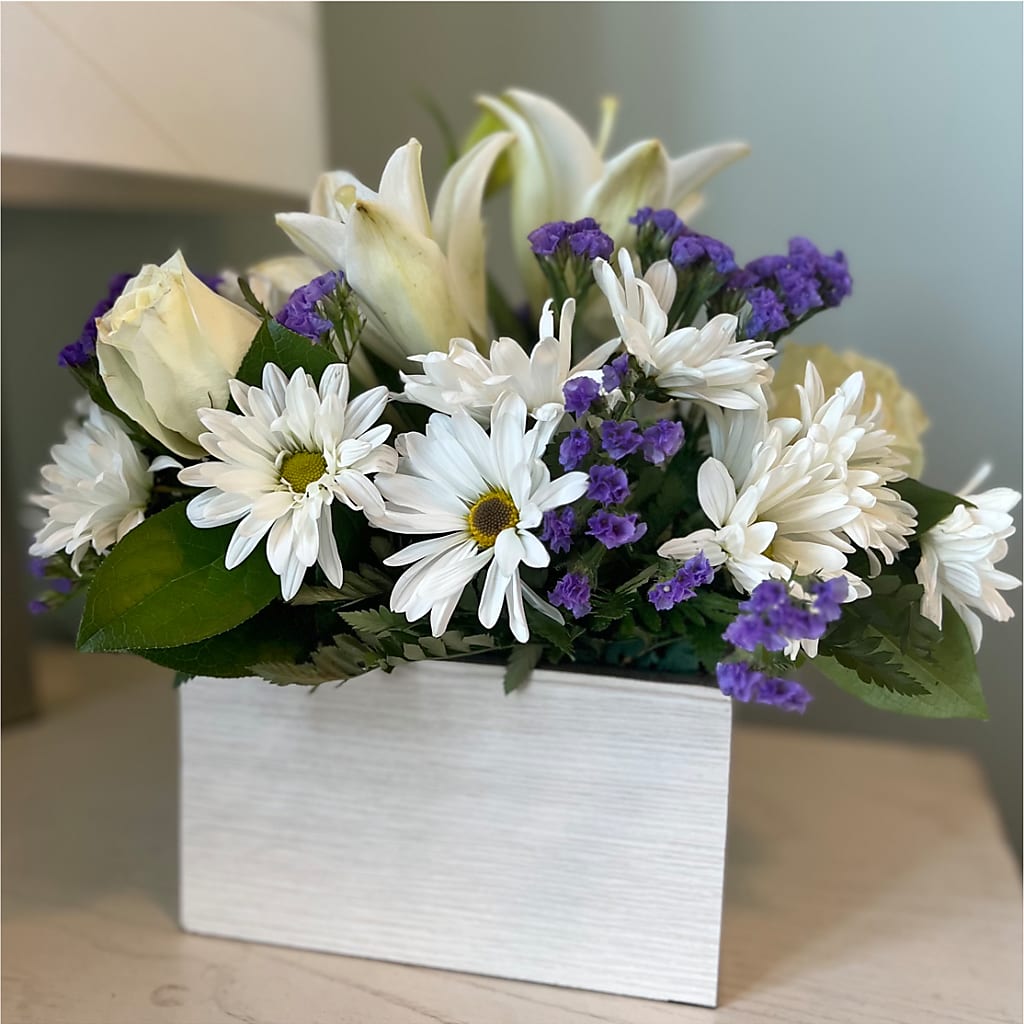 Beyond Blue Box Bouquet – Designs By Dj, Huntington WV