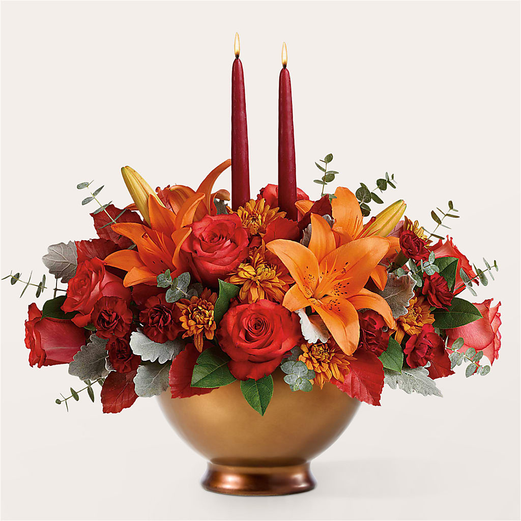 Fruits of Fall Centerpiece – Designs By Dj, Huntington WV