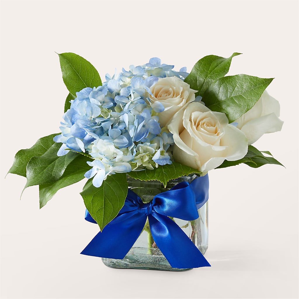 Sky Blue Delight Bouquet – Designs By Dj, Huntington WV
