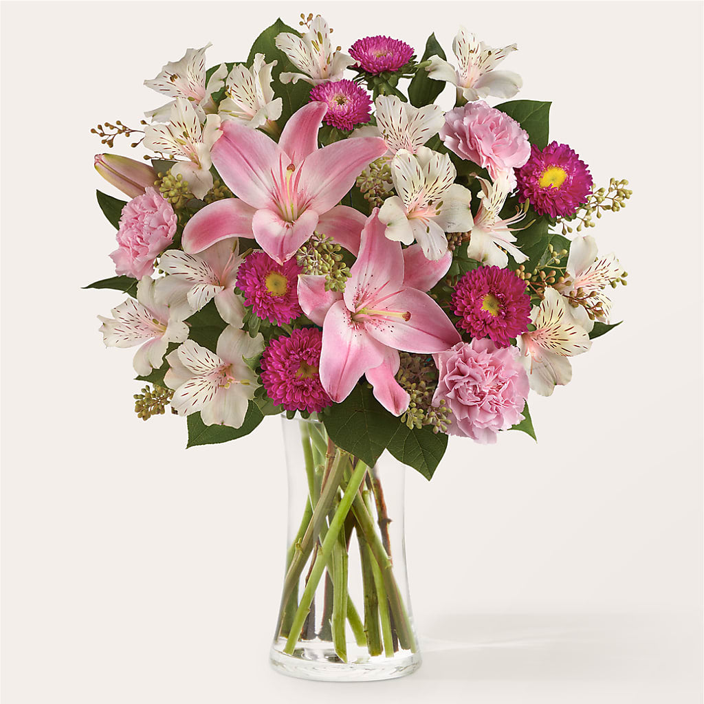 Feeling Fuchsia Bouquet – Designs By Dj, Huntington WV
