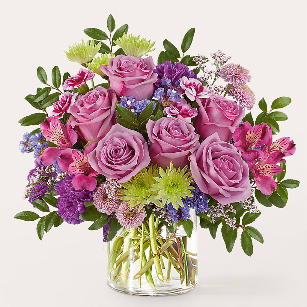 Glass Half Full Bouquet – Designs By Dj, Huntington WV