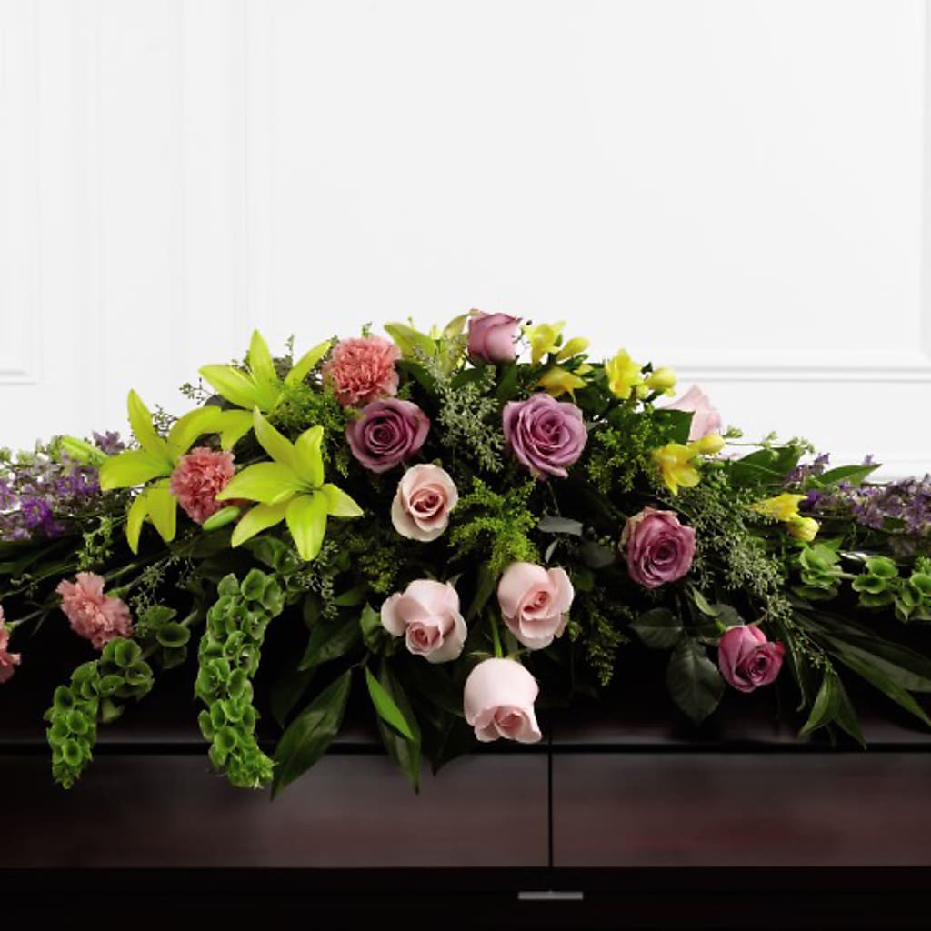 Forever Beloved Casket Spray – Designs By Dj, Huntington WV