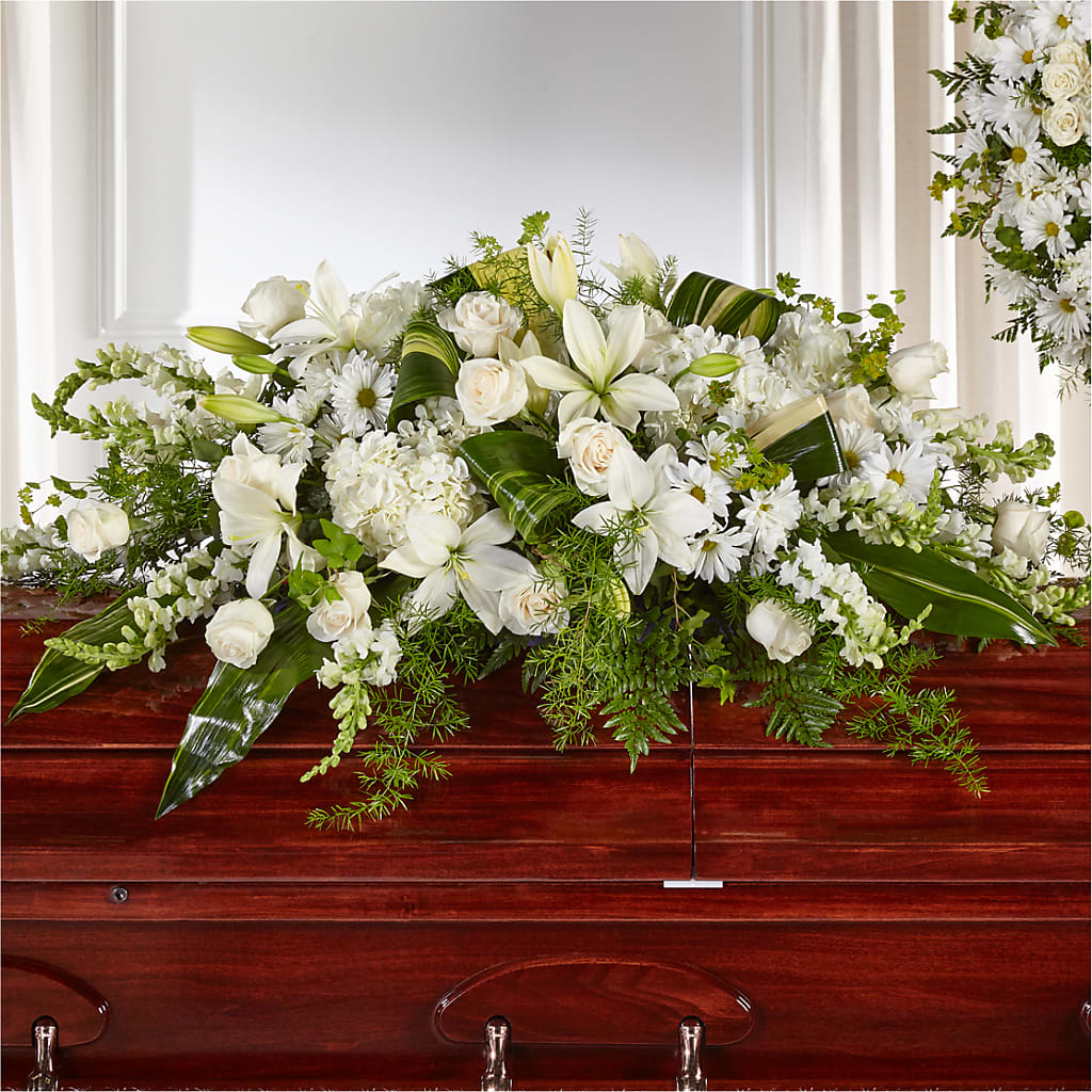Abundance Casket Spray – Designs By Dj, Huntington WV