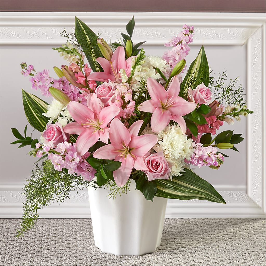 Simply Serene Floor Basket – Designs By Dj, Huntington WV