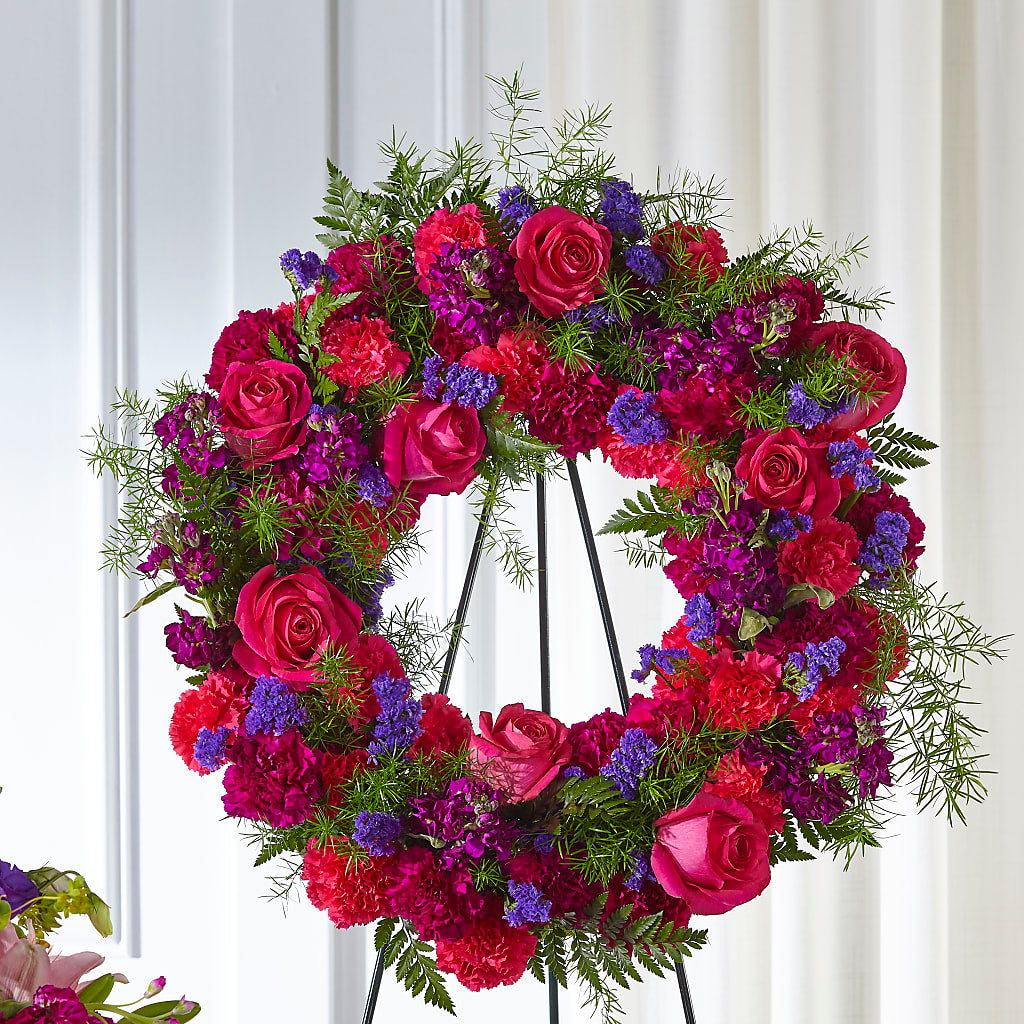 Calming Colors Wreath – Designs By Dj, Huntington WV