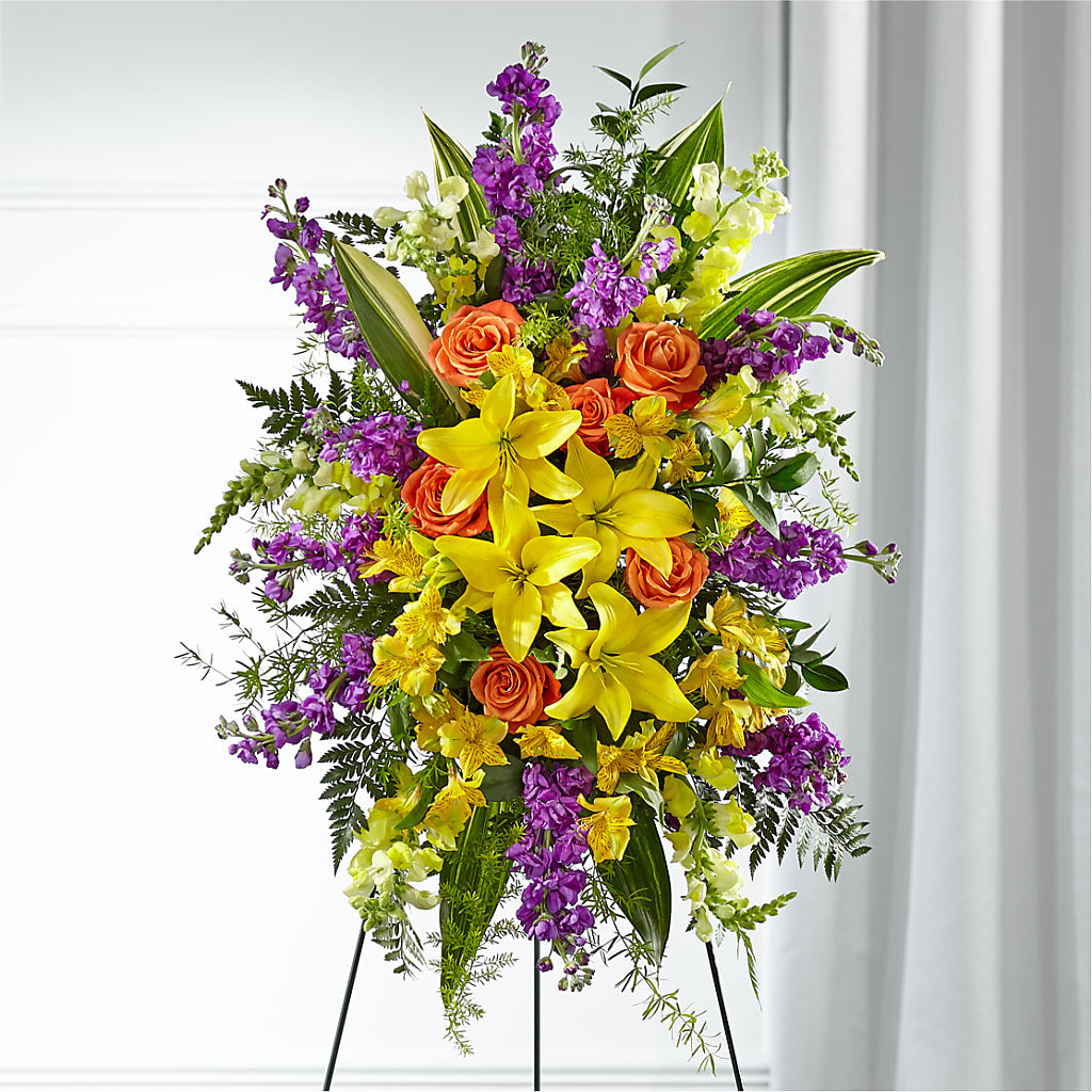 Thoughtful Prayers Standing Spray – Designs By Dj, Huntington WV
