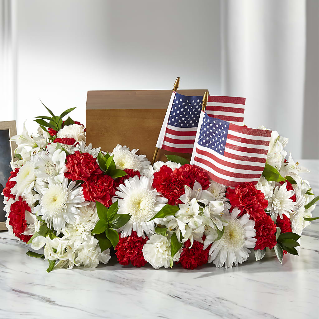 Spirit of Patriotism Cremation Adornment – Designs By Dj, Huntington WV