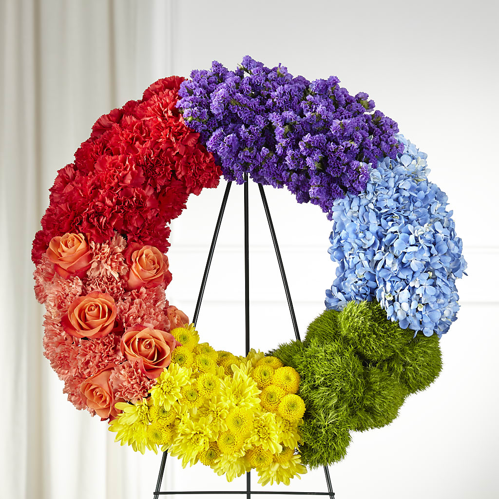 Circle of Love Wreath – Designs By Dj, Huntington WV