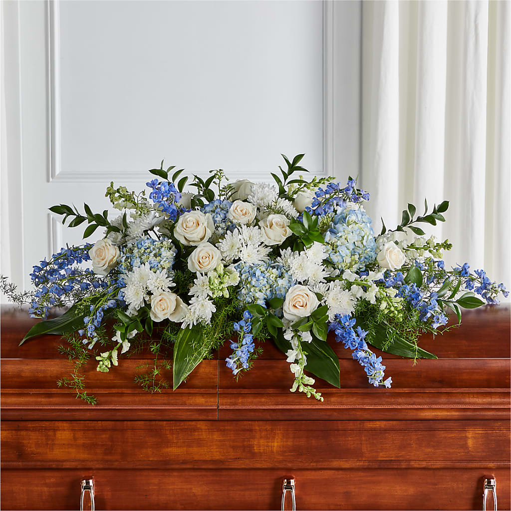 Timeless Essence Casket Spray – Designs By Dj, Huntington WV