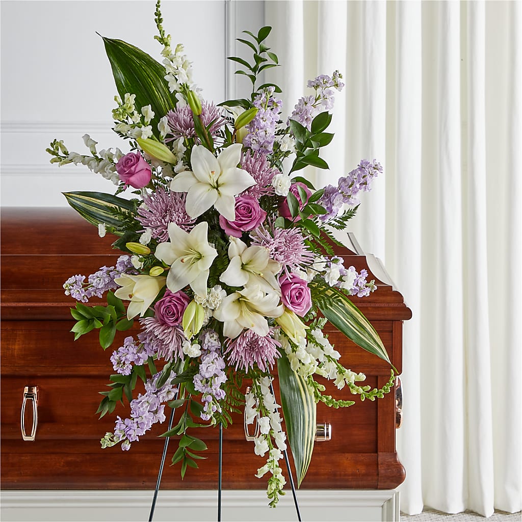 Grateful Hearts Standing Spray – Designs By Dj, Huntington WV