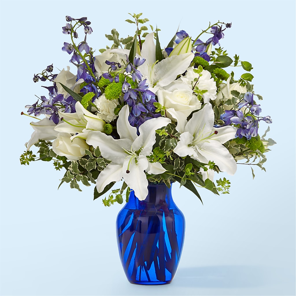 Santorini Bouquet – Designs By Dj, Huntington WV