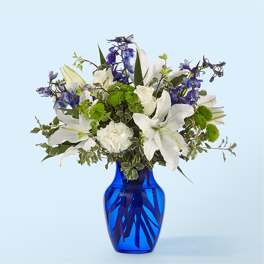 Santorini Bouquet – Designs By Dj, Huntington WV