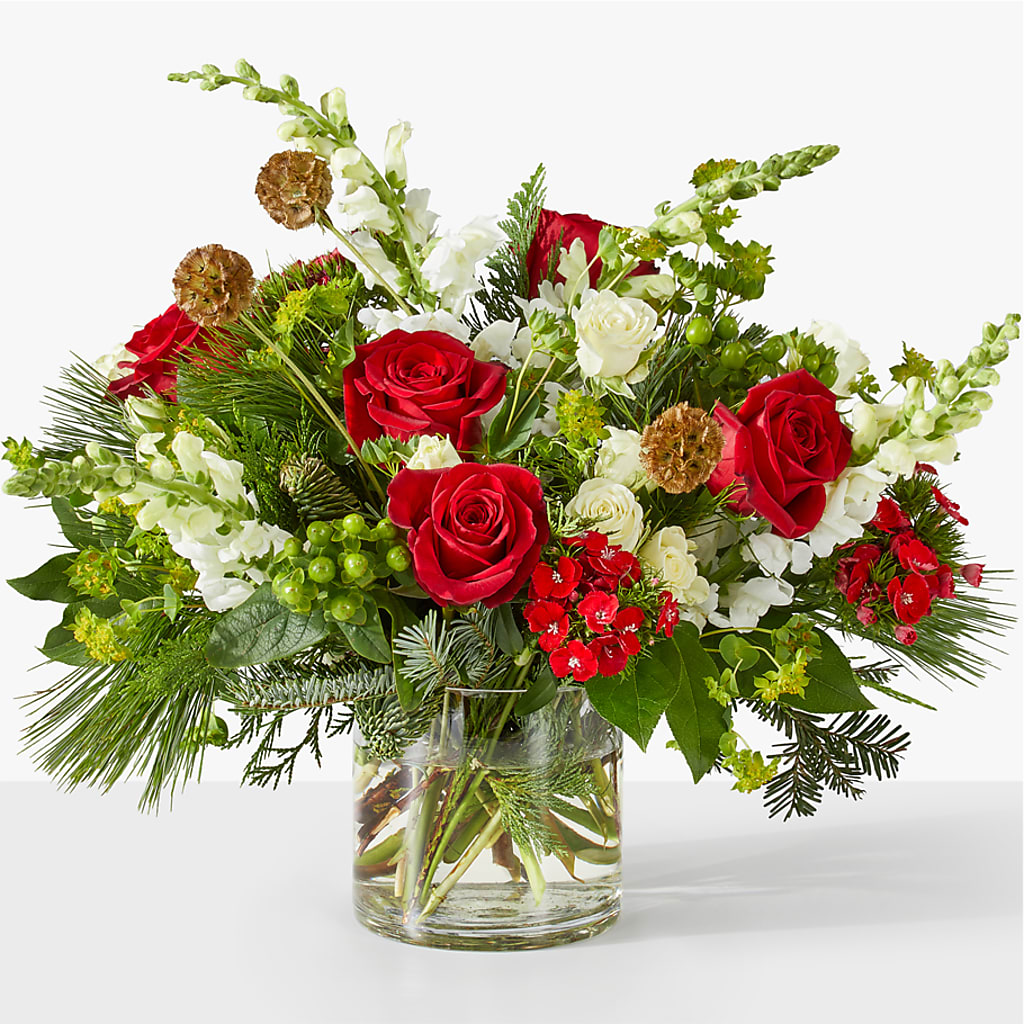 Deck the Halls Bouquet – Designs By Dj, Huntington WV