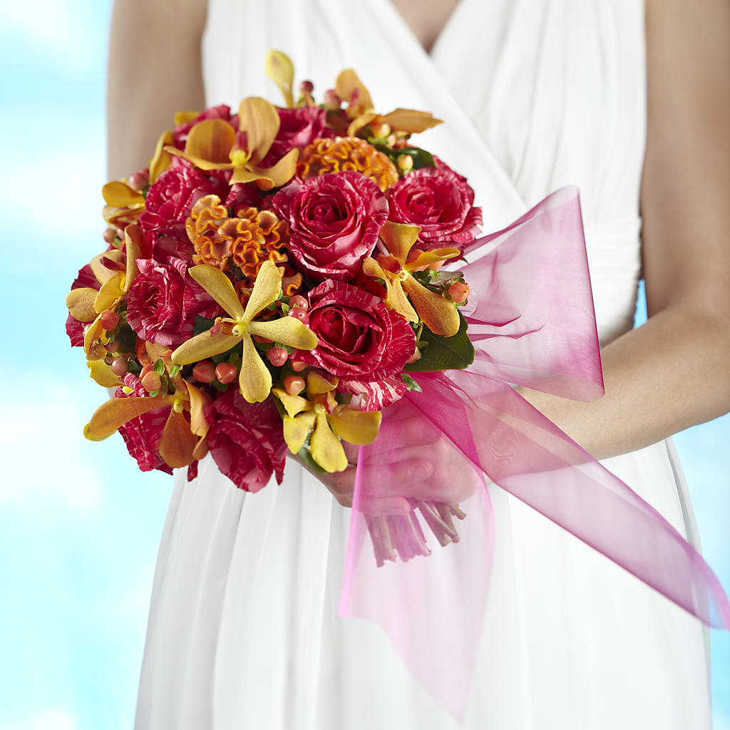 Brilliant Shades of Love Bouquet – Designs By Dj, Huntington WV