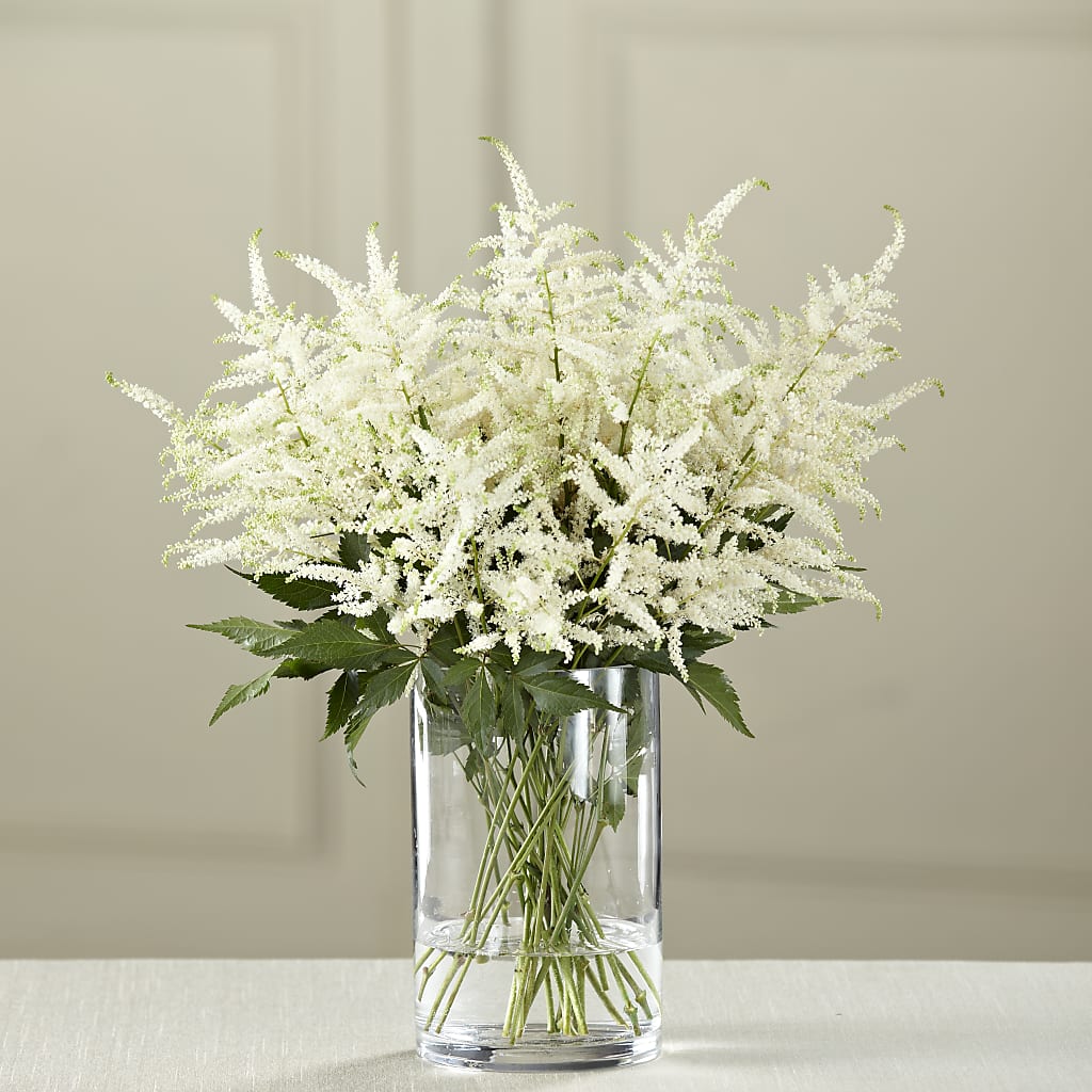 White Astilbe Bouquet – Designs By Dj, Huntington WV