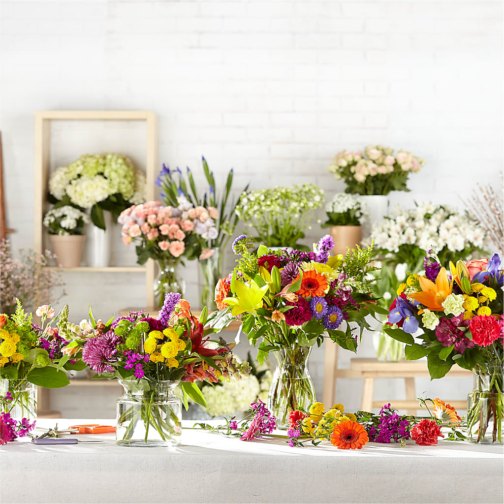 Bold & Bright – A Florist Original –  Designs By Dj, Huntington WV