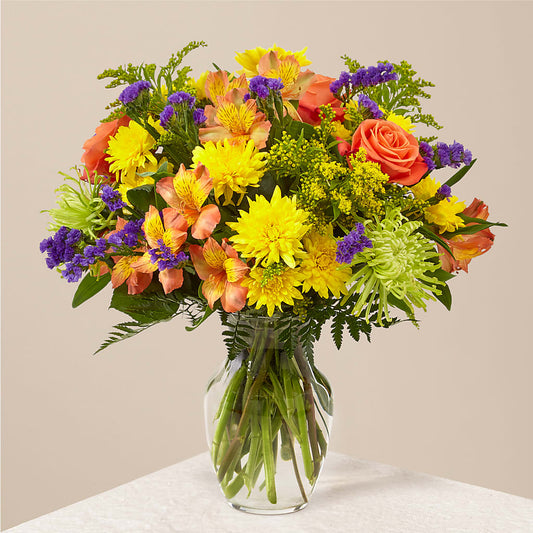 Marmalade Skies Bouquet –  Designs By Dj, Huntington WV