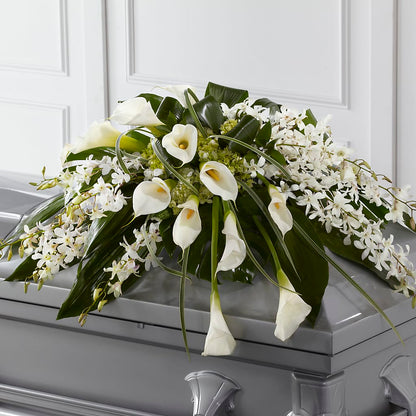 Angel Wings Casket Spray –  Designs By Dj, Huntington WV