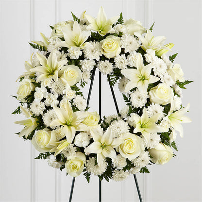 Treasured Tribute Wreath –  Designs By Dj, Huntington WV