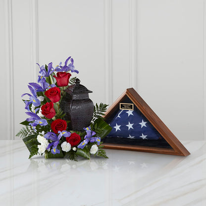 Patriotic Tribute Arrangement –  Designs By Dj, Huntington WV