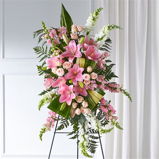 Elegant Embrace Standing Spray –  Designs By Dj, Huntington WV