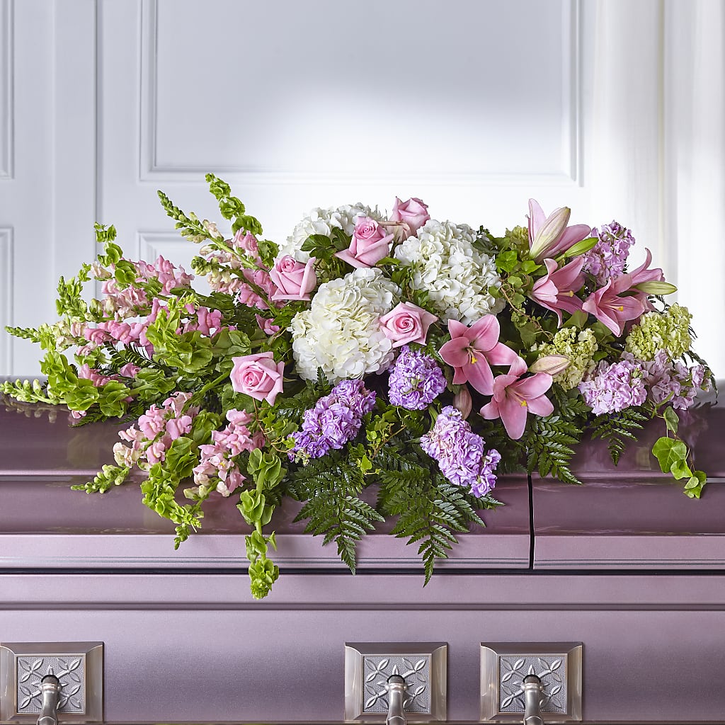Life's Gratitude Casket Spray –  Designs By Dj, Huntington WV