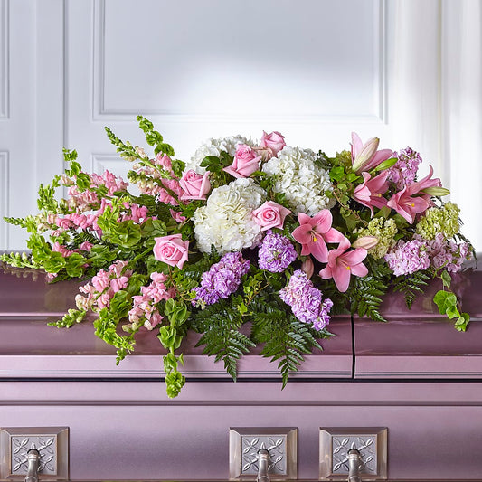 Life's Gratitude Casket Spray –  Designs By Dj, Huntington WV