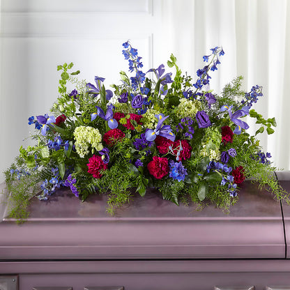 Always Treasured Casket Spray –  Designs By Dj, Huntington WV