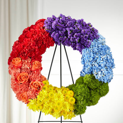 Circle of Love Wreath –  Designs By Dj, Huntington WV