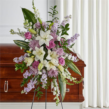 Grateful Hearts Standing Spray –  Designs By Dj, Huntington WV
