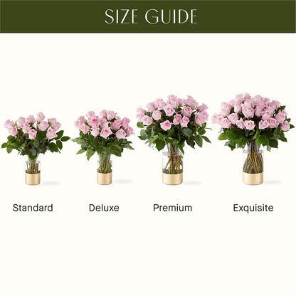Picture Perfect Pink Rose Bouquet –  Designs By Dj, Huntington WV