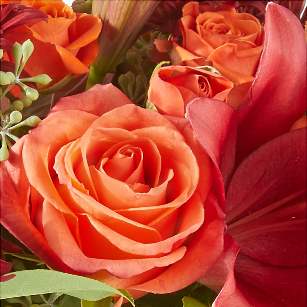 Crimson Leaves Bouquet –  Designs By Dj, Huntington WV
