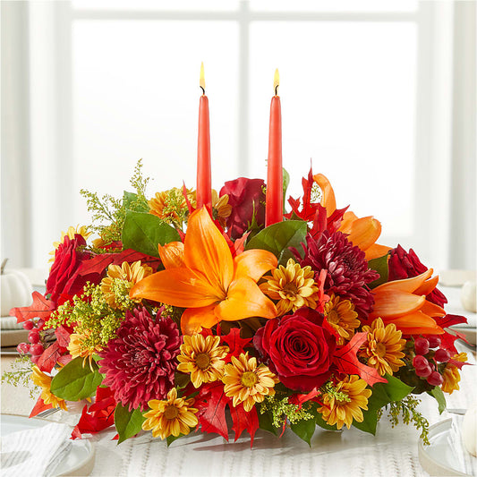 Autumn's Embrace Centerpiece –  Designs By Dj, Huntington WV