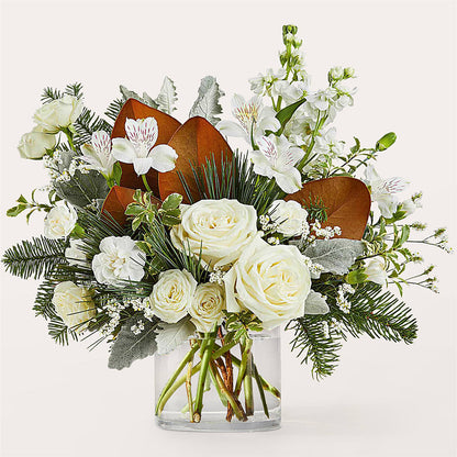 Fresh Snowfall Bouquet –  Designs By Dj, Huntington WV