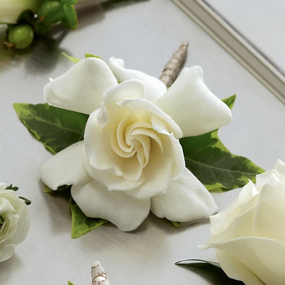 Gardenia Boutonniere –  Designs By Dj, Huntington WV